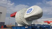 GE sort la première des 80 nacelles du parc éolien de Saint-Nazaire